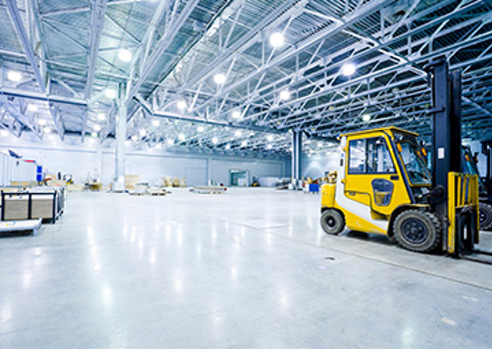 LED lighting industry hall