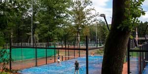 LED lighting sport | padel court outdoor with players Z.T.C. Shot Zeist